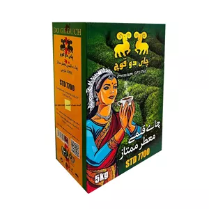 چای سیاه قلم معطر ارل گری دو قوچ - 5 کیلوگرم