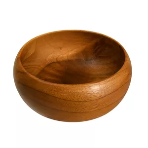 کاسه چوبی مدل گردو مجموعه 6 عددی