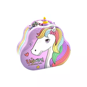 قلک مدل فلزی قفل دار طرح اسب تک شاخ