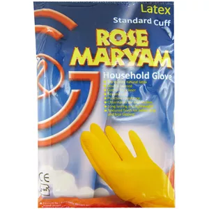 دستکش نظافت رز مریم مدل ساق کوتاه
