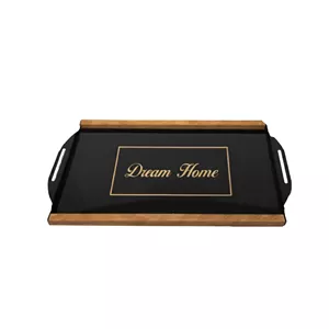 سینی دسته دار طرح Dream Home سایز 25x20 سانتی متر