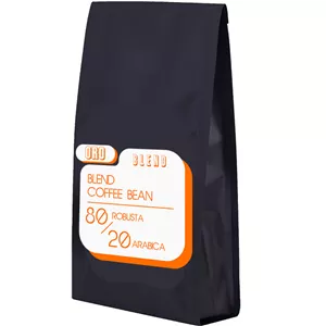 دانه قهوه ترکیبی 20 درصد عربیکا و 80 درصد ربوستا رستری اورو - 250 گرم 