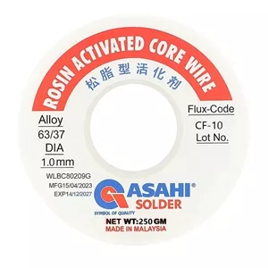  سیم لحیم آساهی مدل CF-10 کد 1.0 وزن 250 گرم