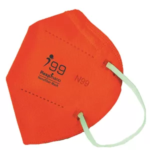 ماسک تنفسی ریما مدل وی تایپ N99 نانوالیاف کد Summer-V99 بسته 10عددی