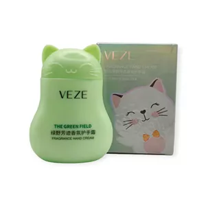 کرم مرطوب‌کننده دست وزه مدل گربه  مناسب برای انواع پوست حجم 35 میلی‌لیتر