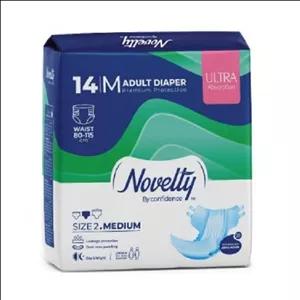 پوشینه چسبی بزرگسال ناولتی مدل Core سایز Medium بسته 14عددی