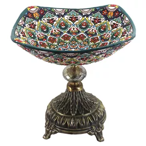 شکلات خوری میناکاری سفالی طرح Khe-21 