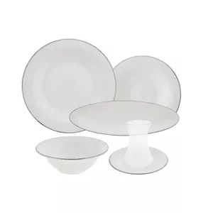 سرویس صبحانه‌خوری چینی 26 پارچه 6 نفره کاراجا مدل Fine Pearl Fame