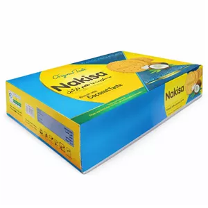 بیسکویت نارگیل گرد نکیسا - 3000 گرم