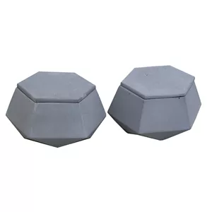 قندان مدل s-2 بتنی مجموعه 2 عددی