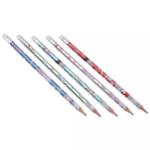 مداد مشکی ام کیو با درجه سختی HB مدل کرومی کد H56 بسته 5 عددی