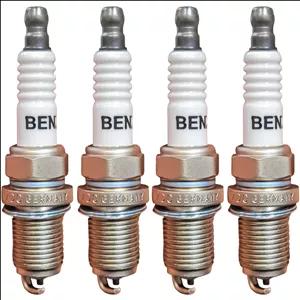 شمع خودرو مرسدس بنز مدل Grmany 1 کد FR7DC پایه کوتاه مناسب برای رنو ال 90 و ساندرو بسته 4 عددی