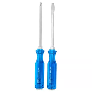 پیچ گوشتی چهارسو و دوسو ضربه خور اکتیو تولز مدل 033 سایز 150*8 میلی متر مجموعه 2 عددی