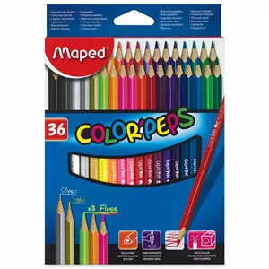 مداد رنگی 36 رنگ مپد مدل colorpeps کد 70138