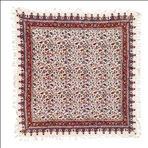 سفره قلمکار طرح بوته درهم