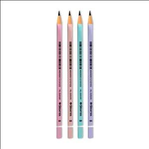 مداد مشکی استورم با درجه سختی HB مدل برایت لاین بسته 4 عددی