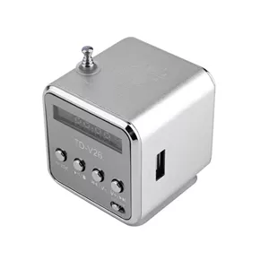 رادیو اسپیکر FM مدل TD-V26 دارای پورت USB