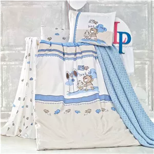 سرویس ملحفه 5 تکه کودک لومانا مدل اسکیپ