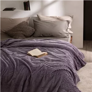 پتوی تک نفره مادام کوکو مدل Corbeau سایز 150*220 سانتی متر