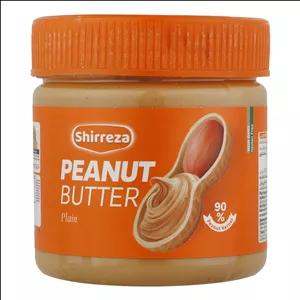 کره بادام زمینی ساده شیررضا - 265 گرم