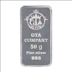 شمش نقره جی تی ای مدل s_50 