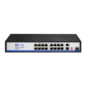 سوییچ 16 پورت کیو پلاس مدل PL-P1602G-S1