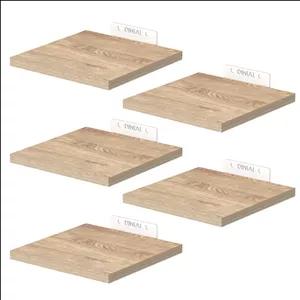 شلف دیواری دینیال مدل هرمی p.s کد DN1515 مجموعه پنج عددی