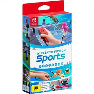 بازی Nintendo Switch Sports مخصوص نینتندو سوئیچ به همراه Leg Grip  