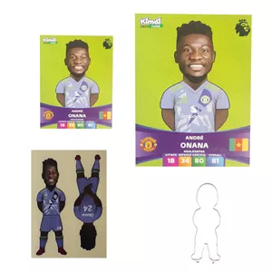 اسباب بازی زینتی کیمدی مدل آندره اونانا 2025 سری بیسیک به همراه برچسب و فیگور