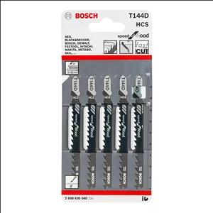 تیغه اره عمود بر چوب بوش مدل AJ-T114A مجموعه 5عددی