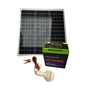 پکیج شارژر خورشیدی 384 وات مدل 30Ah-solar power