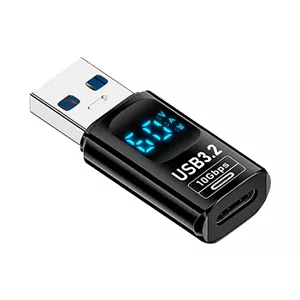 مبدل سنجش ولتاژ و توان و جریان USB به USB-C پی ام مدل PM-204