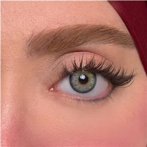 لنز چشم یونیک مدل NATURAL GRN رنگ سبز روشن دوردار