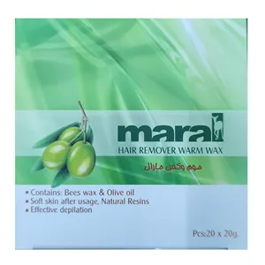 وکس موبر مارال مدل سکه ای روغن زیتون وزن 20 گرم بسته 20 عددی 