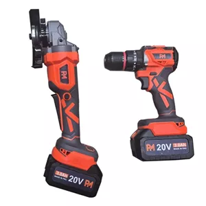 مجموعه فرز و دریل چکشی براشلس پی ام مدل DM-2in1