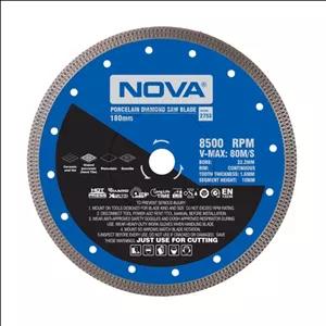 صفحه برش الماسه پرسلان بر  نووا مدل 180 میلیمتر