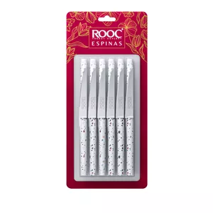 چاقو میوه خوری روک مدل اسپیناس کد 08 بسته 12 عددی