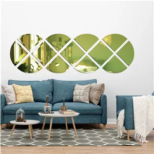 آینه آسان نصب فارابی مدل پیچک کد SQ0310 بسته 13 عددی