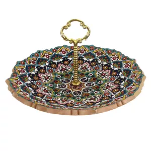 شیرینی خوری میناکاری سفال کد 25.5 