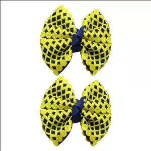 گیره مو دخترانه مدل توری کد 01090445 بسته 2 عددی