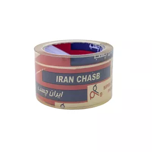 چسب پهن ایران چسب مدل سوپر کریستال عرض 5 سانتیمتر