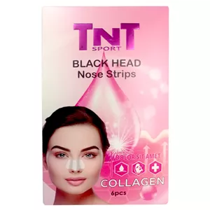 چسب‌ پاک کننده بینی تی ان تی اسپورت مدل COLLAGEN بسته 6عددی