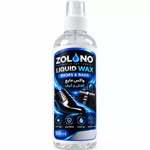واکس مایع شفاف زولانو مدل Z600 حجم ۱۰۰ میلی لیتر 