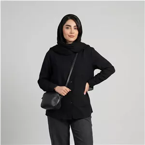 شومیز آستین بلند یقه برگردان زنانه ایکس ساید مدل S524768Z8