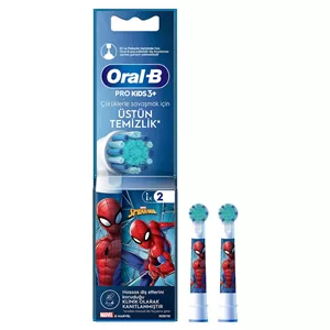 سری یدک مسواک برقی اورال-بی مدل Spider-Man Pro بسته 2 عددی 