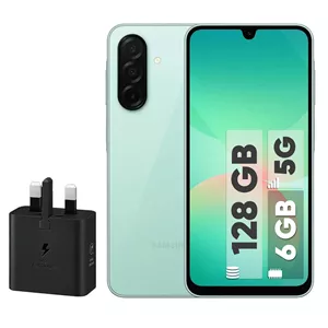 گوشی موبایل سامسونگ مدل Galaxy A26 دو سیم کارت ظرفیت 128 گیگابایت و رم 6 گیگابایت - به همراه شارژر 25 وات سامسونگ