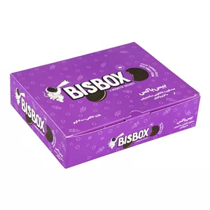 بیسکویت کاکائویی ساندویچی با کرم وانیلی بیس باکس - 400 گرم