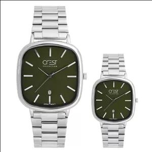ست ساعت مچی عقربه‌ای کوارتز زنانه و مردانه کرست مدل 9079/4
