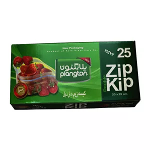کیسه زیپ دار پلانگتون مدل Z25 - بسته 25 عددی