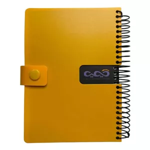 دفتر یادداشت 150 برگ کیمیا مدل دکمه دار کد 05